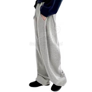 กางเกงวอร์มผ้าคอตตอนหนาสำหรับผู้ชายกางเกงวิ่งออกกำลังกายสำหรับอากาศหนาว - Product Image 2