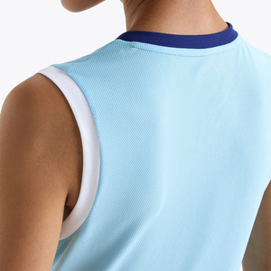 Ensemble de jupe de tennis pour femmes personnalisable, vêtements de sport durables et respirants avec logo frontal, tendance pour un nom d'équipe personnalisé - Product Image 5