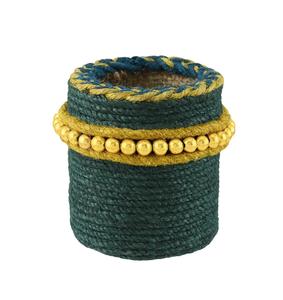 Nouveaux arrivages Porte-crayon en jute Porte-stylo robuste et durable à l'aspect moderne pour le bureau, l'école et la table en vente en gros - Product Image 3