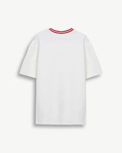 T-shirt à manches courtes en tricot 100% coton pour homme coupe régulière respirant confortable à porter au quotidien - Product Image 4