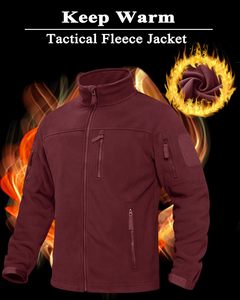 OEM Unisex <b>Men's</b> Fleece <b>Jacket</b> with 6 Zip-Pockets Warm Winter Outdoor <b>Jackets</b> Sports <b>Jacket</b> with Full Zip Closure Raw Processing - Product Image 2