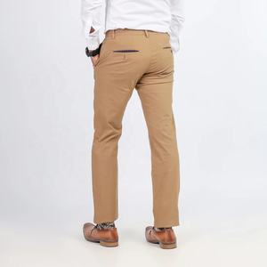 Pantalones de Golf Casuales de Algodón para Hombre, Estilo Inglés, Pantalones Chinos de Vuelo, Pantalones Chinos Ajustados de Alta Calidad para Hombre - Product Image 2