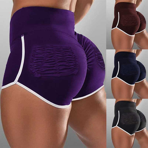 Pantalones cortos para mujer 2025 pantalones de Yoga de cintura alta pantalones cortos de moda Body Fit diseño encogido Top ropa deportiva de moda bolsillo correr Yoga - Product Image 2