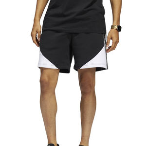 Short de gymnastique épais 100% coton, modèle uni, polaire en éponge française respirante, entraînement de course, vente en gros - Product Image 1