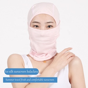 Balaclava en soie glacée avec logo personnalisé, haute élasticité, rafraîchissante, pour la conduite, livraison DDP - Product Image 3