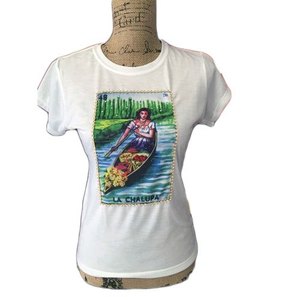 Camiseta de Mujer en Oferta, 100% Algodón, Personalizada con Estampado, Suave y Cómoda, Marca Privada, Hecha en India - Product Image 3
