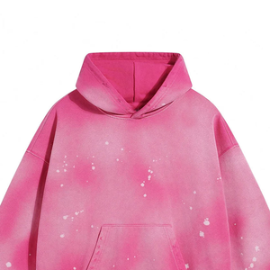 Sudadera con Efecto Desgastado Urbano, Lavado Decolorado al Sol, Algodón y Poliéster, Felpa, Impresión Duradera, Sudadera con Efecto Desgastado a la Moda - Product Image 5