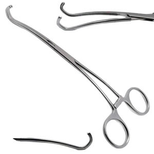 High Quality Cooley Pediatric Vascular <b>Clamp</b> 6.5" Graduation Jaws Forceps Stainless Steel Instruments - Product Image 1