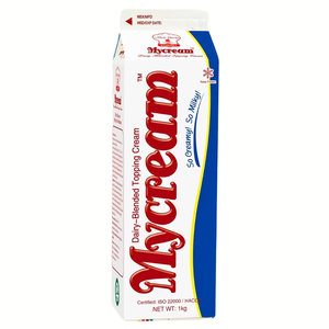 Crema de Cobertura Láctea Blanca Mycream para Panadería, Excelente Calidad, HALAL, OEM/ODM, Envío Rápido, Proveedor Mayorista de Exportación, 1 kg - Product Image 1