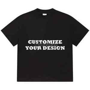Camiseta personalizada de manga corta para hombre, personalizada de fábrica, 100% algodón, transpirable, multicolor, DTG, bordado, nuevo diseño de moda - Product Image 5