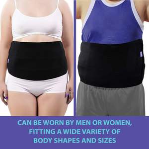Chuanqi médical grande taille post-chirurgie liant abdominal bariatrique estomac enveloppement hernie soutien femmes hommes <span class=keywords><strong>obésité</strong></span> ceinture Nylon - Product Image 5