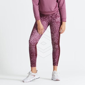 Service OEM personnalisé, leggings respirants en coton et fibre de bambou, antibactériens, séchage rapide, couleur unie, sublimation, leggings pour femmes, grandes tailles - Product Image 5