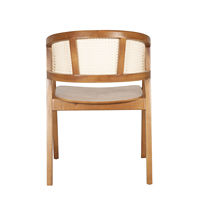 Chaises en bois décoratives d'usine de confiance pour diner la chaise en bois de teck du Vietnam