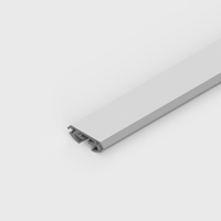 Profil LED en aluminium série 6000 de qualité supérieure Coupe d'installation flexible à usage commercial et industriel léger et durable