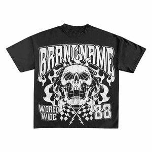 Summer Oversized Street Clothing Men Hip Hop Pattern Printed T-shirt Street Fashion Custom Brand Couple Top Graphic T Shirts - Product Image 5