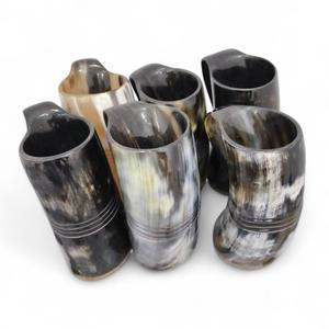 Taza de cuerno de búfalo de nuevo diseño hecha a mano, jarra de bebida vikinga personalizada, taza de cerveza de inspiración Medieval auténtica, toque Real - Product Image 3