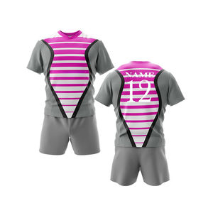 Personalizado sublimado Rugby League Jersey Shorts Rendimiento Rugby Kit Uniformes Equipo en el campo de entrenamiento Rugby Jersey Shirt - Product Image 3