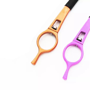 Rasoir amincissant de salon de haute qualité du fabricant Lames en acier inoxydable Poignée ergonomique Logo de couleur personnalisable - Product Image 6