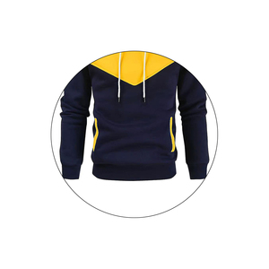 Vente en gros de sweats à capuche pour hommes, en polaire 3D gonflée, coupe régulière, coupe-vent, respirant, avec poches, haute qualité, impression personnalisée, grammage lourd - Product Image 5