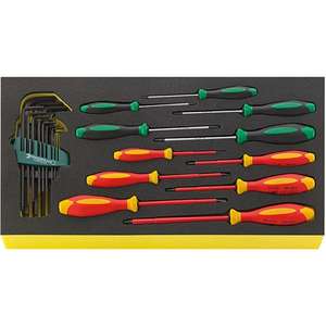 Juego de Destornilladores Stahlwille DRALL+ de 24 Piezas con Incrustaciones TCS - Product Image 1