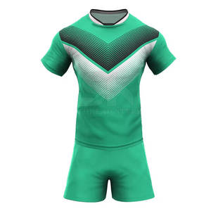 Service personnalisé OEM dernière conception couleur unie hommes Rugby uniforme prix bon marché uniforme Rugby personnalisé - Product Image 4