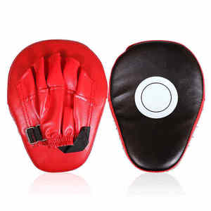 Guantes de Boxeo y MMA, Almohadillas de Enfoque Curvas, Almohadillas de Gancho para Muay Thai y Escudo de Golpeo Curvo para Kickboxing - Product Image 1