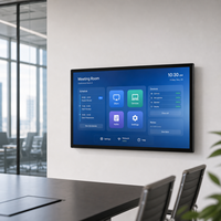 Monitor de Pantalla Táctil Capacitiva de 27/32/43 Pulgadas, Táctil Inteligente para Reuniones de Negocios y Oficina, Negro, 16:9 con Interfaces VGA/DVI/USB