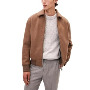 Chaqueta de Béisbol con Logotipo Personalizado al por Mayor, Chaqueta Universitaria de Lana con Forro Acolchado de Algodón para Hombre - Product Image 3