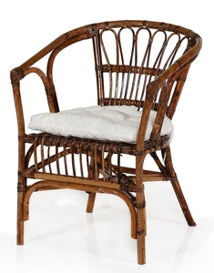 Hot Selling Merly Tufted <b>Rattan</b> Armchair-Modern Leisure <b>Chair</b> for Apartment and Home Use - Product Image 4