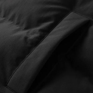 Chaqueta acolchada en blanco de alta calidad de diseñador de talla grande recortada Fabricación de chaqueta acolchada de invierno para hombres - Product Image 6