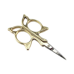 Nuevas tijeras de bordado de colores elegantes superventas, tijeras STORK de 3,5 pulgadas, tijeras de acero inoxidable, mango elegante bordado - Product Image 1