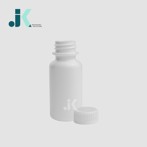 Flacon de sirop HDPE 30ml avec bouchon à vis blanc, bonne qualité, service OEM ODM, meilleur prix - Usine Vietnamienne - M0303 - Product Image 1