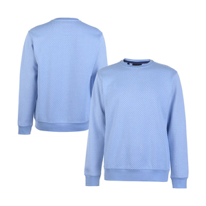 Sudadera de Jersey de algodón 100% de peso pesado de alta calidad para hombre, diseño de cuello redondo con logotipo personalizado, ropa de invierno perfecta - Product Image 5