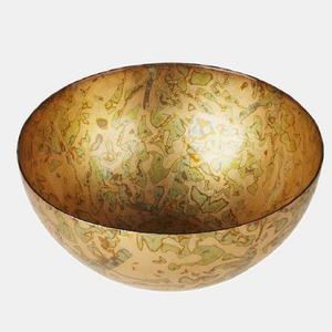 Vajilla para servir alimentos redondeada pulida en oro de embalaje Premium, cuenco de forma redonda para servidor de frutas con calidad sostenible - Product Image 5