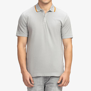 Camiseta Polo de Golf de Alta Calidad para Uniformes de Trabajo, Secado Rápido, Logotipo Bordado Personalizado, Algodón Poliéster, Camisetas Polo de Golf para Hombre - Product Image 1