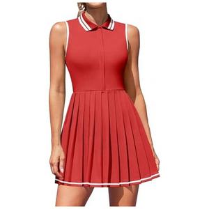 Ensemble de vêtements de sport de tennis de haute qualité, respirant et à séchage rapide, composé d'un t-shirt et d'un short-jupe, idéal pour l'entraînement - Product Image 4