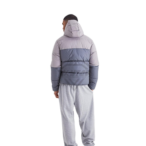 Veste à bulles d'extérieur personnalisée pour hommes, légère, de haute qualité, en nylon et polyester, respirante, confortable, vestes matelassées OEM - Product Image 2