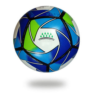 ลูกฟุตบอลหนัง PU คุณภาพสูงมาใหม่เย็บติดทนทานเครื่องจักรสำหรับฝึกซ้อมและจับคู่กับโรงงานสำหรับทุกเพศขายส่ง - Product Image 2