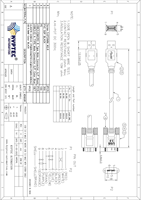 Cable de Cámara USB 3.0 Macho a Micro USB 3.0 Macho con Tornillo para Robótica y Herramientas de Inspección Óptica