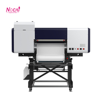 Imprimante UV DTF 60 cm tout-en-un, machine à laminer les étiquettes en cristal 3D avec effet feuille d'or pour l'impression de logos personnalisés