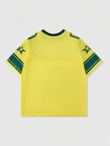 OEM personalizado Boxy Streetwear Retro fútbol americano malla Jersey invierno poliéster diseño de gran tamaño verano otoño deportes - Product Image 5