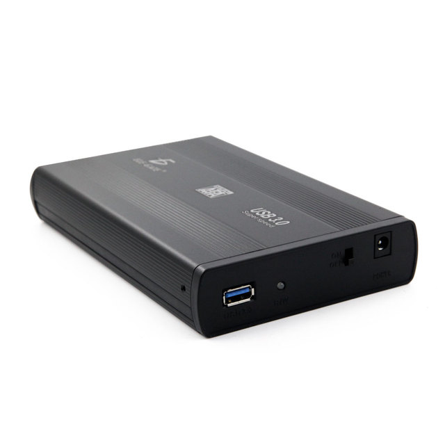 4TB SATA 3.5 Aluminum Hard Drive Enclosure with HOURS Internal Interface External USB 3.0 Plastic Case Model CON.09.3.0 in Stock