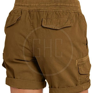 Pantalones cortos de carga para mujer de cintura alta hechos a medida Ropa informal transpirable Último estilo para adultos - Product Image 5