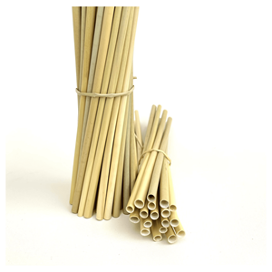Pailles en herbe naturelle pour jus, smoothies et accessoires de bar, fabriquées au Vietnam pour l'exportation - Product Image 1