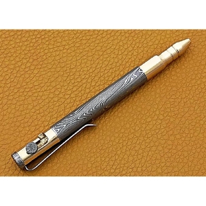 ปากกาหมึกซึมเหล็กดามัสกัสคลาสสิกสำหรับใช้ในสำนักงานพร้อมบรรจุภัณฑ์กล่องของขวัญขายดีปรับแต่งโลโก้ได้ตามต้องการ - Product Image 4