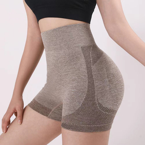 Cao eo liền mạch của phụ nữ tập luyện Quần Short chạy đào mông nhăn sexy thể thao xà cạp thể dục của phụ nữ lụa giảm béo quần - Product Image 2