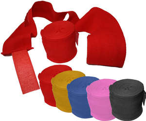 Envolturas de mano de Judo-Muñequeras de algodón elástico profesional de 180" - Product Image 3