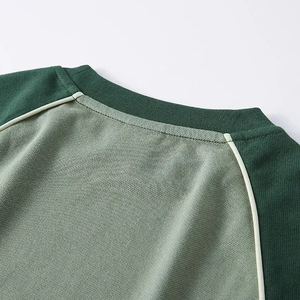 Camiseta Corta de Manga Corta para Mujer, 100% Algodón, Transpirable, para Verano, de la Marca Jazo Industries, con Logotipo Personalizado, Servicio OEM, Precio Bajo - Product Image 2