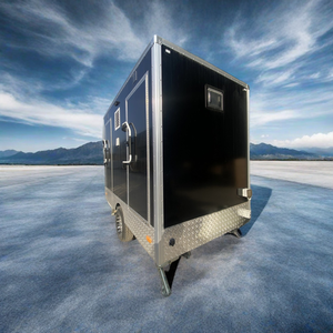 Nieuwe generatie stalen moderne draagbare demontabele toilet met 1 jaar garantie en inspectie ter plaatse voor werkplaats en buitengebruik - Product Image 3