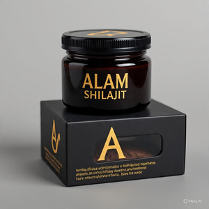 El más puro del mundo 100% orgánico Himalayan Shilajit resina OEM secado al sol 20 gramos sin gluten bajo en azúcar embalaje suplemento sanitario - Product Image 5